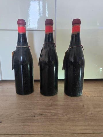 1961 Marchesi di Barolo - Barolo - 3 Bouteilles (0,72 L), Verzamelen, Wijnen, Nieuw