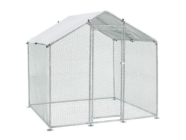 Veiling - Kippenren / Kippenhok - HLS25T - 200 x 200 x 200 c, Dieren en Toebehoren, Vogels | Hokken en Kooien, Nieuw