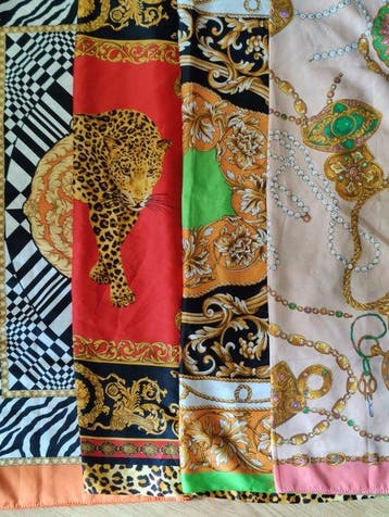 Collection thématique - 20 foulards vintage, - oa Fiorini,