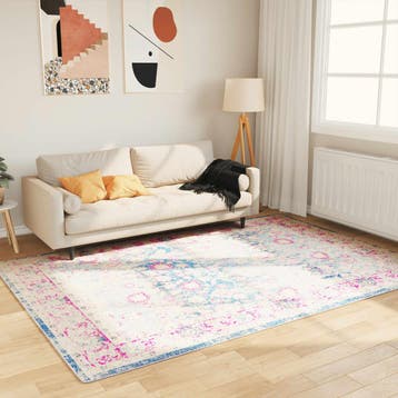 vidaXL Vloerkleed wasbaar 160x230 cm meerkleurig, Verzenden, Nieuw