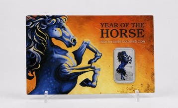 Australië. 1 Dollar 2026 – Lunar Horse Rectangular Coin in