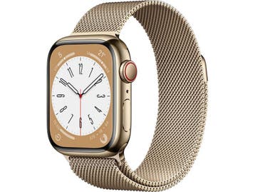 Apple Watch Series 8 - Smartwatch - GPS + Cellular - 41mm -, Verzenden, Zo goed als nieuw, Apple