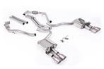 Cat-back uitlaatsysteem | Audi S5 | Milltek Sport Quad 100 m, Verzenden