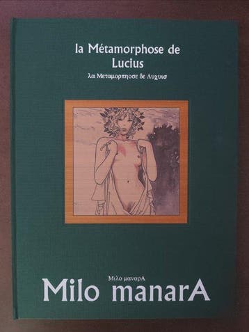 Milo Manara - La Métamorphose de Lucius + tiré à part +, Nieuw
