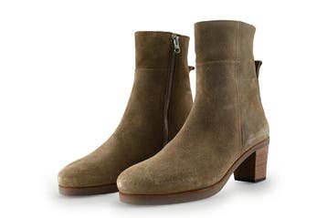 Shabbies Amsterdam Enkellaarzen in maat 41 Beige, Shabbies Amsterdam, Verzenden, Beige, Lage of Enkellaarzen