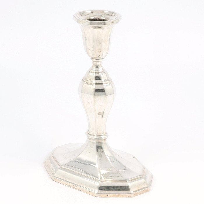 The Golden Tankard (Curaçao) - Kandelaar - .835 zilver, Antiquités & Art, Antiquités | Argent & Or