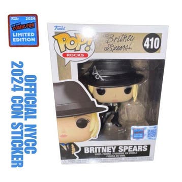 Funko Pop! Rocks: Britney Spears 410 NYCC 2024 OFFICIAL CON, Verzenden