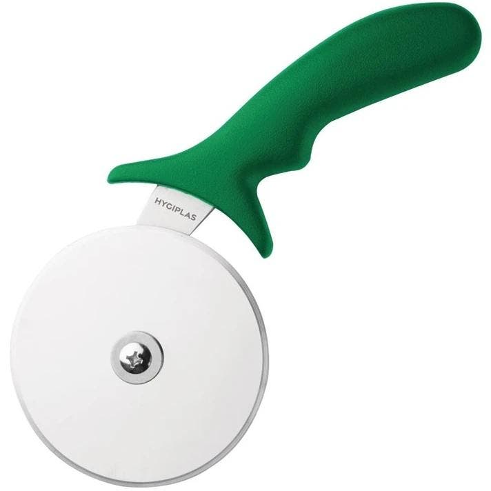 Pizzasnijder | RVS Mes (Ø100mm) | Groen (Groente & Fruit) |, Zakelijke goederen, Horeca | Keukenapparatuur, Nieuw in verpakking