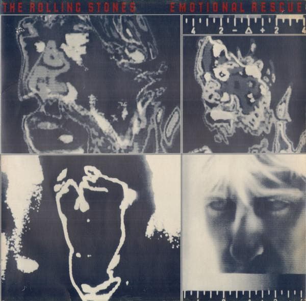 The Rolling Stones – Emotional Rescue (LP, 1980), Cd's en Dvd's, Vinyl | Rock, Gebruikt, Verzenden
