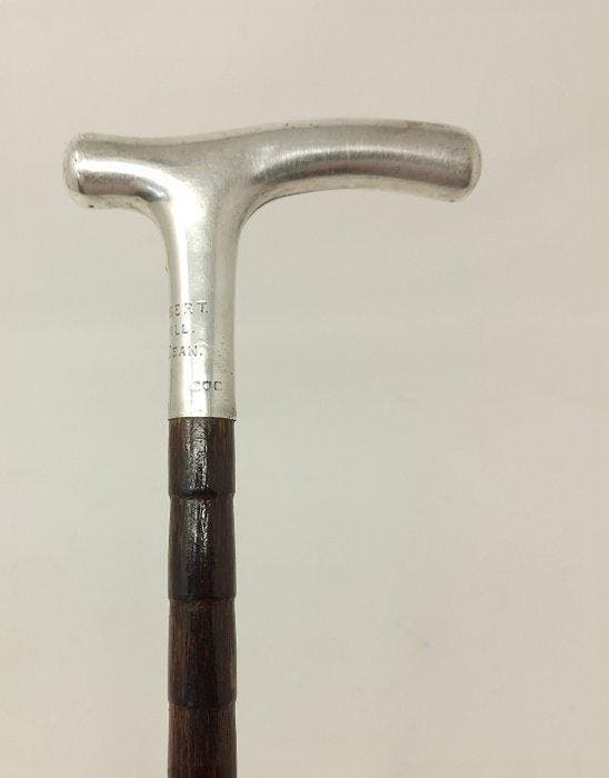 Wandelstok - .925 zilver - Londen 1907, Antiek en Kunst, Antiek | Overige Antiek