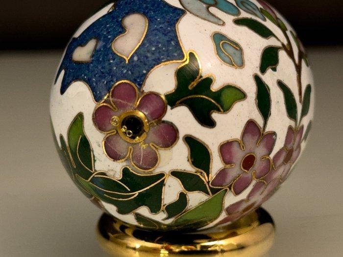 Fabergé ei - Schatkist van eieren - Porselein, Verguld, Antiek en Kunst, Curiosa en Brocante