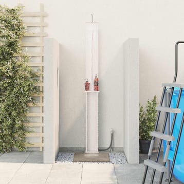 vidaXL Buitendouche 246 cm Massief grenenhout en, Verzenden, Nieuw
