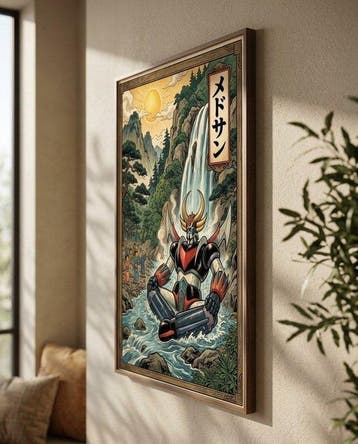 MEDSAN - Grendizer at the Waterfall () - UNIQUE