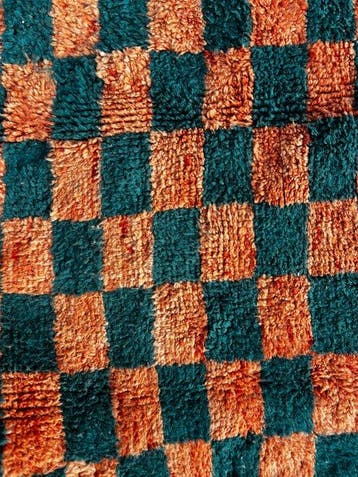 Marokkaans Beni Mrirt tapijt – handgeweven wol Berbertapijt, Huis en Inrichting, Nieuw
