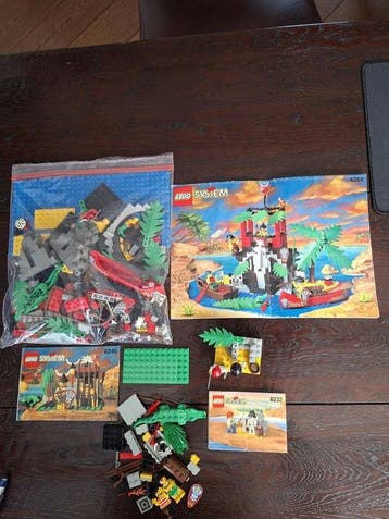 Lego Set - Pirates - 6264, 6246, 6232, Nieuw