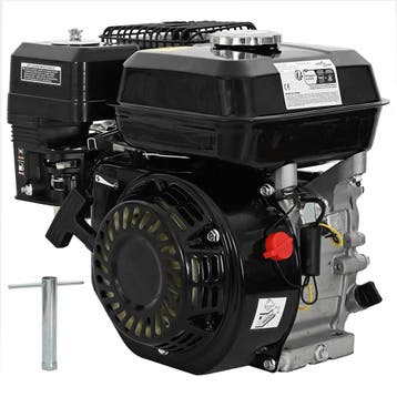 vidaXL Benzinemotor 6,5 PK 4,8 kW zwart, Doe-het-zelf en Bouw, Verzenden, Nieuw
