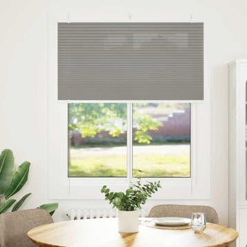 vidaXL Plissé rolgordijn 110x100 cm stofbreedte 109,4 cm, Verzenden