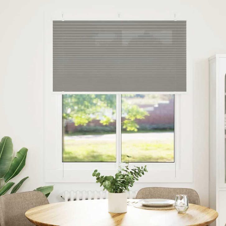 vidaXL Plissé rolgordijn 110x100 cm stofbreedte 109,4 cm, Maison & Meubles, Ameublement | Rideaux & Stores à lamelles, Envoi