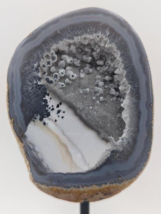 Agaat Geode- 2172 g, Collections, Minéraux & Fossiles