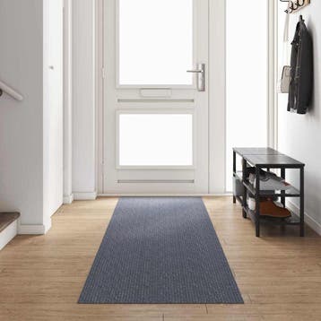 vidaXL Tapijt Loper Lichtgrijs 80 x 400 cm Stof, Verzenden