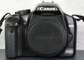 Canon EOS 450D inclusief EF-S 18-55mm 1:3.5-5.6 IS en