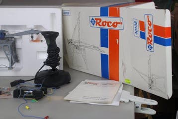 Roco H0 - 40108/10780 - Décor de train miniature (2) - Grue
