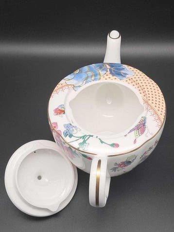 Wedgwood - Théière - Porcelaine - Butterfly Bloom, Antiek en Kunst