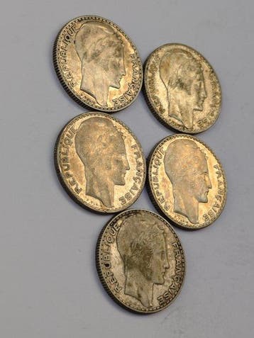 Frankrijk. IIIe République (1870-1940). 10 Francs 1931/1934