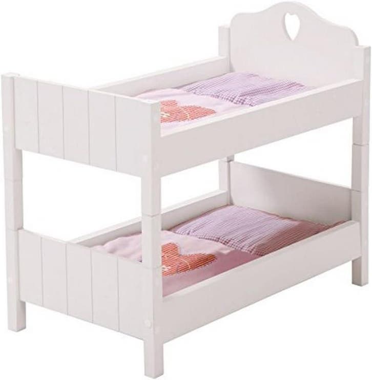 Wit Poppenbed 52cm | 42% Korting | Nu Retour Deal, Enfants & Bébés, Jouets | Maisons de poupées, Accessoires, Envoi