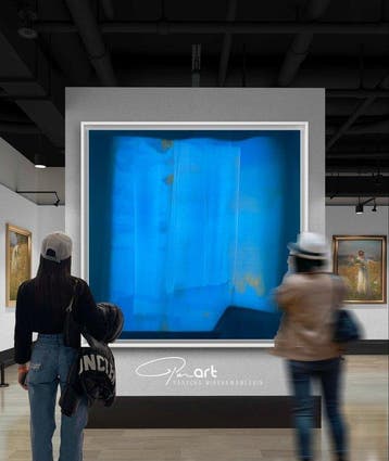 Parscha Mirghawameddin - Blue Screen - XXL