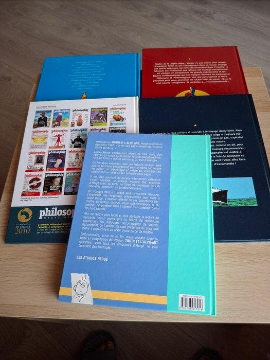 Tintin - 5 Albums - 5 Album - EO - 1986/2017, Livres, BD