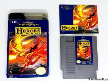 Nintendo Nes - Advanced Dungeons & Dragons - Heroes Of The L, Verzenden