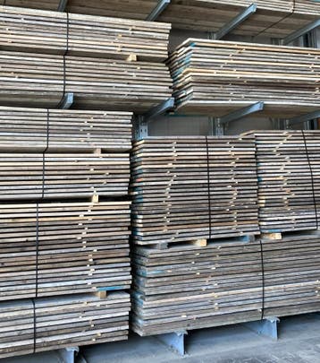 ACTIE! | Gebruikt Steigerhout | A & B KEUZE | Vanaf €1,- p/m, Bricolage & Construction, Bois & Planches, Ophalen of Verzenden