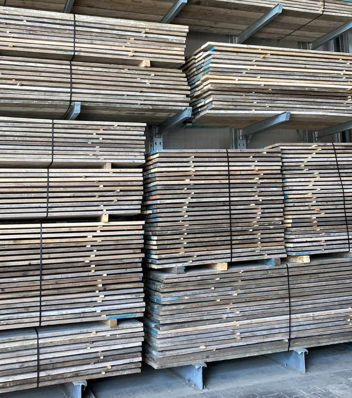 ACTIE! | Gebruikt Steigerhout | A &amp; B KEUZE | Vanaf €1,- p/m, Doe-het-zelf en Bouw, Hout en Planken, Steigerhout, Minder dan 200 cm
