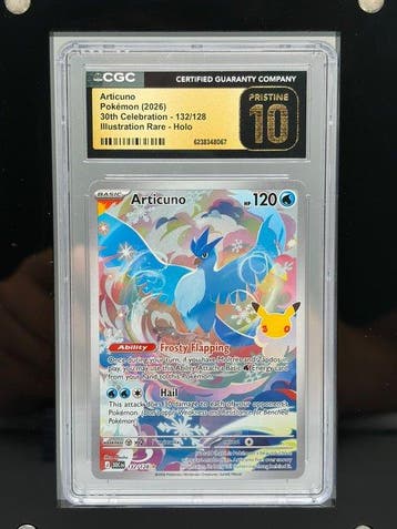 Pokémon - 1 Graded card - Articuno - 30th Celebration -