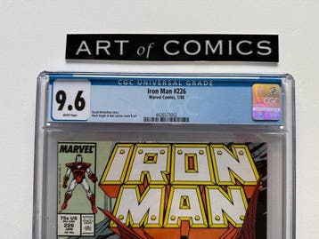 Iron Man #226 - CGC 9.6 - 1 Graded comic - Eerste druk -, Boeken, Nieuw