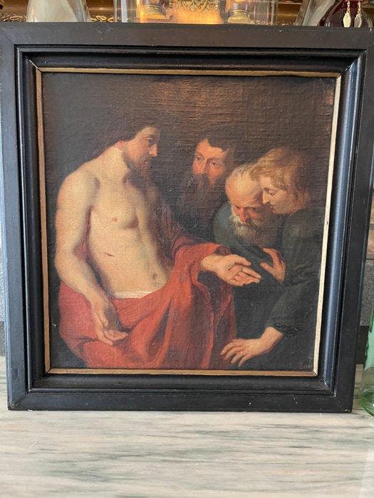 Ferdinand Callebert (1831-1908) - Christus eerste, Antiquités & Art, Art | Peinture | Classique