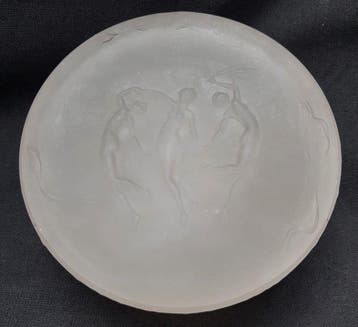 René Lalique - Boîte - Verre - Boîte à poudre pour dOrsay
