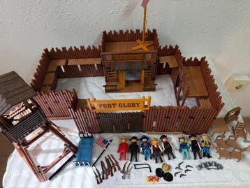 Playmobil - Western - 3806 - Playmobil 3806 Fort Glory