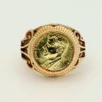 Ring - 18 karaat Geel goud, Handtassen en Accessoires, Ringen, Nieuw