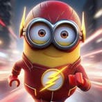 Lego Merchandise - Minion FLASH versione LEGO | Tela XXL |