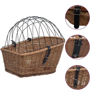 Fietsmand huisdier 55cm | Tweede kansje | OP = OP, Verzenden, Zo goed als nieuw, Fietsmand, Viking Choice