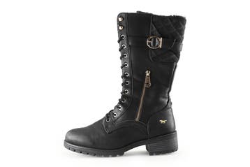 Mustang Snowboots in maat 42 Zwart, Verzenden, Zwart, Snowboots, Zo goed als nieuw