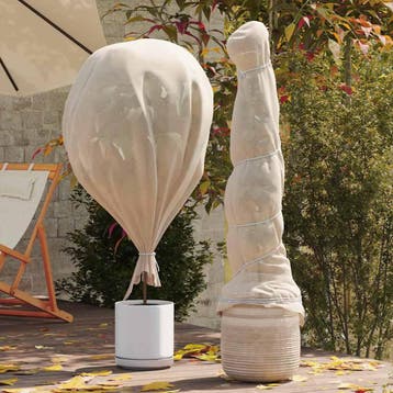 vidaXL Vorstbescherming Plantfleece Beige 20 x 3,2 m, Tuin en Terras, Verzenden, Nieuw