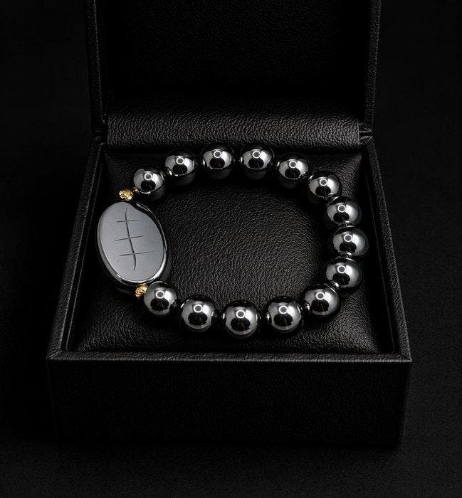 Elegante Therahercios armband - Schildpadenschelp - Ultieme, Verzamelen, Mineralen en Fossielen