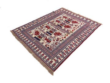Afghan - Kelim - 172 cm - 137 cm - Afghaans Kelim nieuw fijn, Nieuw