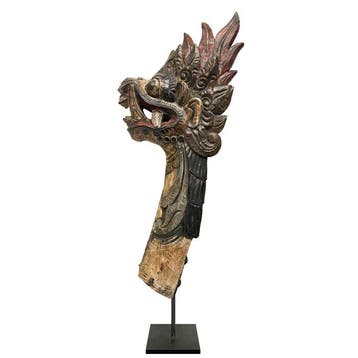 Naga-tempel beeldhouwwerk - Bali - Indonesië, Antiquités & Art