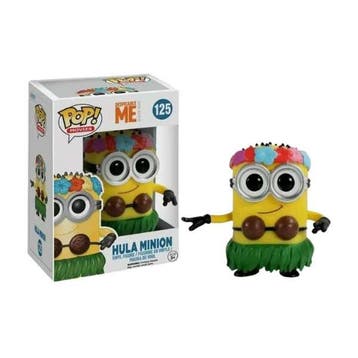 Funko Pop!  Minions Despicable me - Hula Minion #125, Verzamelen, Verzenden, Nieuw