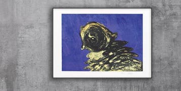 Otto Piene (1928-2014) - Zyklop Gelb