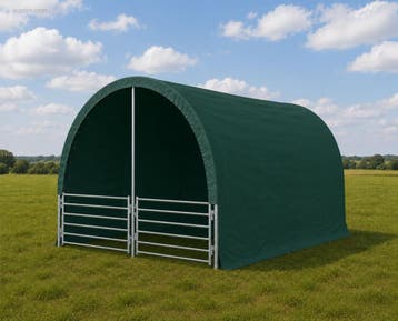 RTE - 8112 - Dierenverblijf / cattle tent..., Zakelijke goederen